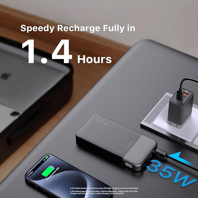 Power Bank Fast Charging 10000mAh 35W Portable Charger Small Battery Pack - Image 4