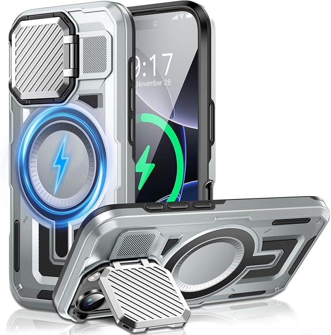 Camera Stand Case for iPhone 16 Pro Max, 2024 Version Military Grade Protective by Unknown