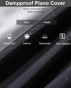 Stretchy Electric Piano Keyboard Covers - Image 4