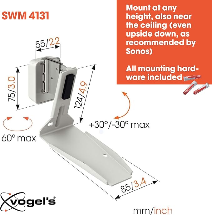 Vogel's SWM 4131 Speaker Wall Bracket - Image 4