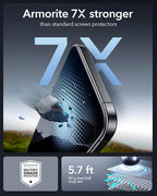 ESR 3 Pack 9H+ Glass for iPhone 14 Pro Screen Protector, Armorite Ultra-tough - Image 5
