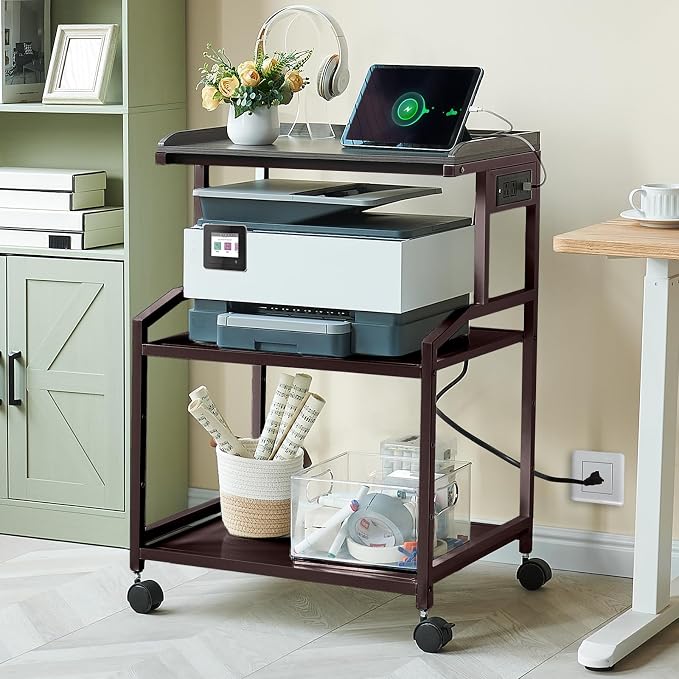 Lauren&Harold 34'' Printer Stand - Image 8