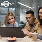 GoDonut – Phone Stand 360 Swivel – Cell Phone Holder + iPad Stand Desk Organizer - Image 6