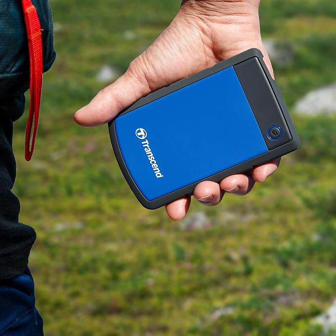 Transcend 1TB USB 3.1 Gen 1 StoreJet 25H3B SJ25H3B Rugged External Hard Drive - Image 8
