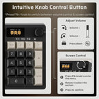 LTC Nimbleback NB1041 PRO Wireless Mechanical Keyboard w/Display Screen & Knob - Image 4