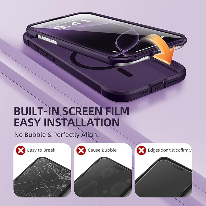 BERFY Magnetic for iPhone 16 Pro Max Case, Compatible - Image 5