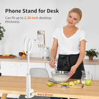 Gooseneck Kindle Holder for Reading in Bed - Image 5