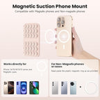 Patented Magnetic Sticky Phone Suction Grip Mount - Image 2