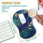 Hokafenle Ergonomic Mouse Pad Wrist Support, Wrist Rest Mousepad - Image 3