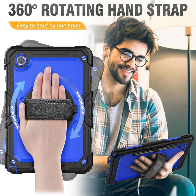 HXCASEAC Case for Samsung Galaxy Tab S6 Lite 10.4 inch, Protective - Image 3