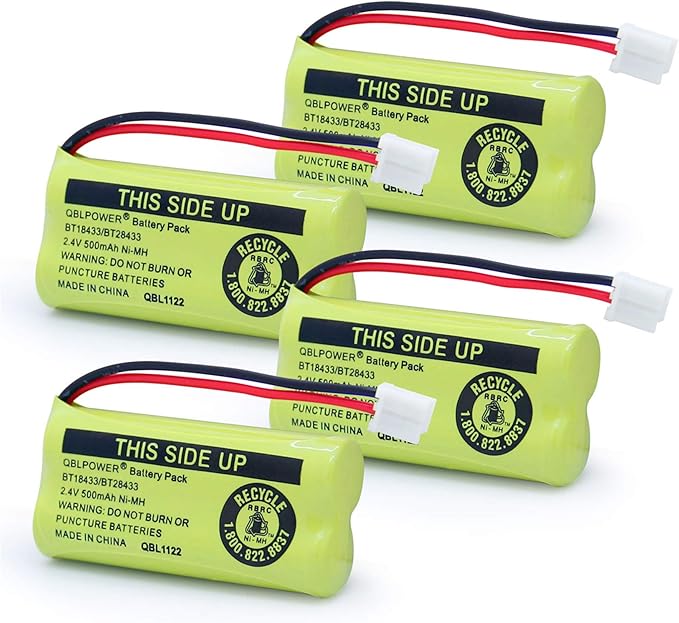 BT18433 BT28433 BT-8300 BATT-6010 Rechargeable Battery BT184342 BT284342 BT1011 by QBLPOWER