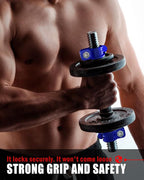 Mini Barbell Clips 1 inch I Multi-Size Adjustable Barbell Collar I 1 inch - Image 5
