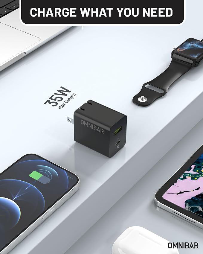 35W USB C Charger Block, Dual-Port GaN Fast Wall Charger - Image 5