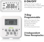 BN-LINK Digital Timer Outlet 7 Day Programmable Digital Outlet Timer - Image 3