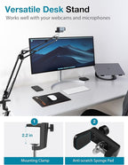 InnoGear Webcam Stand, Boom Arm Mount Stand - Image 7