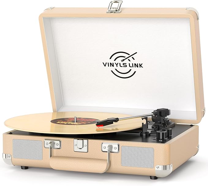 Vinyl Record Player Bluetooth by VINYLSLINK
