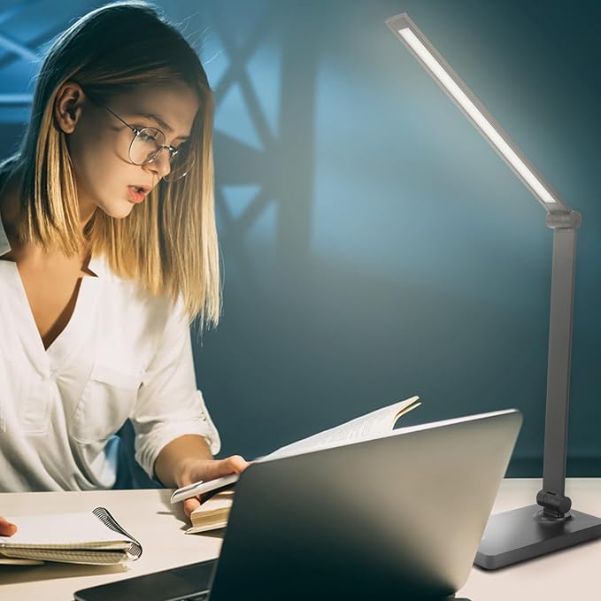 Rechargeable Desk Lamp LED Desk Lamps Eye-Caring Desk Lamps Dimmable Office Lamp - Image 3