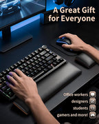 ASFSKY Keyboard and Mouse Wrist Rest Set - Image 7