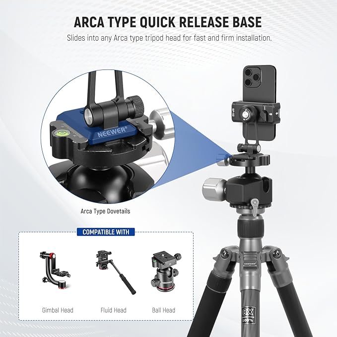 NEEWER SP-02 Phone Tripod Mount Adapter - Image 5