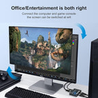 HDMI 2.1 Bi-Directional Switch Ultra HD 8K HDMI Switcher 2 in 1 Out/ 1 in 2 Out - Image 8