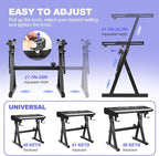 Keyboard Stand Piano Duty Stand Z Style Adjustable Keyboard Holder Piano - Image 5