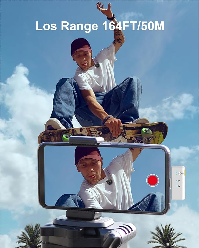 Mini Microphone for iPhone Android, Wireless Mic - Image 7
