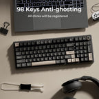 RK ROYAL KLUDGE R98 Pro Wired Mechanical Keyboard, 96% Creamy Gaming Keyboard - Image 9
