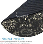 Round Mouse Pad, Celestial Pattern Sun and Moon Mouse Pad, Washable Gaming - Image 3