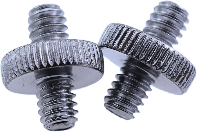 5PCS 1/4 Inch-20 to 1/4 Inch-20 Dual Head Adapter - Image 2