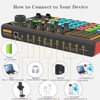 sktome Podcast Equipment Bundle, K300 Sound Card - Image 8