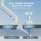 ARES WING Ultrawide Single Monitor Arm, Heavy Duty Monitor Mount - Image 8