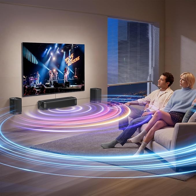 Center Channel Speakers Sound Bar, 110W Sound Bar - Image 3