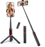 ATUMTEK Selfie Stick Tripod, Extendable 3 in 1 Aluminum Bluetooth Selfie Stick by ATUMTEK