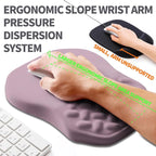 Ergonomic Slope Mouse Pad Wrist Support, Wrist Rest Mousepad - Image 2