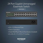 NETGEAR 24-Port Gigabit Ethernet Unmanaged Essentials Switch - Image 2