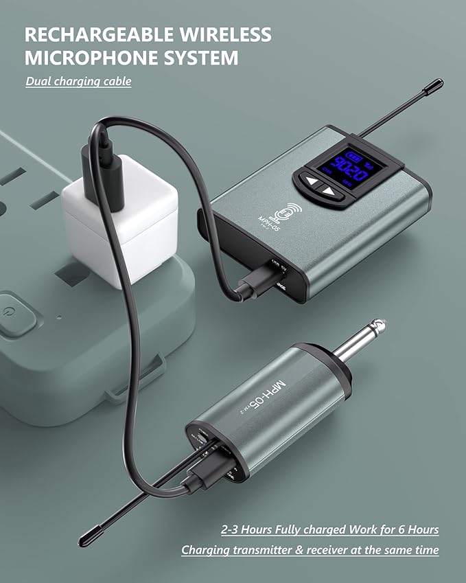 ttstar Wireless Microphone System Headset/Stand/Lavalier Mic - Image 6