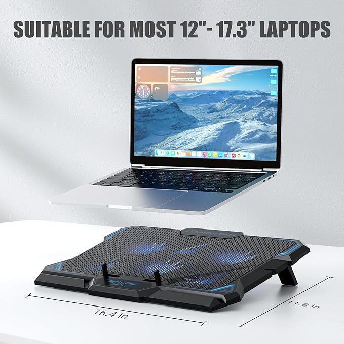 Laptop Cooling Pad, Laptop Cooler - Image 3