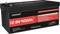 12V 400Ah LiFePO4 Battery 5120Wh Rechargeable Lithium Iron Phosphate Battery by Dumfume