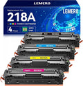 LEMERO 218A Toner Cartridges 4 Pack 218X Compatible Replacement by LEMERO