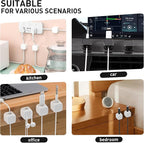 12 Pack Cable Clips, Cord Organizer, Cord Holder - Image 5