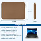 MOSISO Laptop Case 13.3 inch, 13-13.3 inch Laptop Sleeve Bag Compatible - Image 8