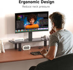 suptek Dual Monitor Stand Riser, 32.28Inch Large Monitor Stands - Image 5