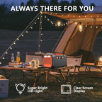 200w Power Station, Portable Solar Generator 36000mAh/133Wh - Image 6