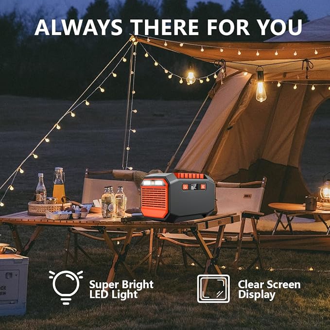200w Power Station, Portable Solar Generator 36000mAh/133Wh - Image 6