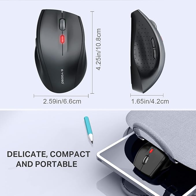 E-YOOSO Bluetooth Wireless Mouse - Image 5