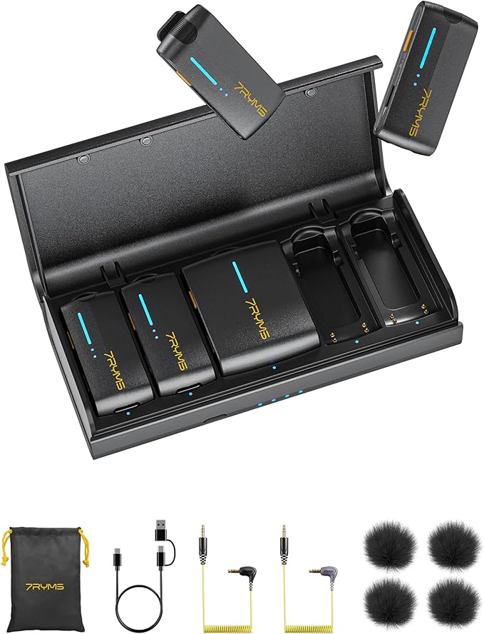 7RYMS iRay DW40 Wireless Lavalier Microphone System by 7RYMS