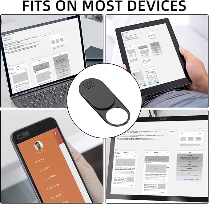 Webcam Cover, Ultra-Thin Camera Cover Slide - Image 5