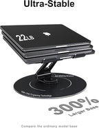 Ultra-Stable Swivel Laptop Stand - Image 3