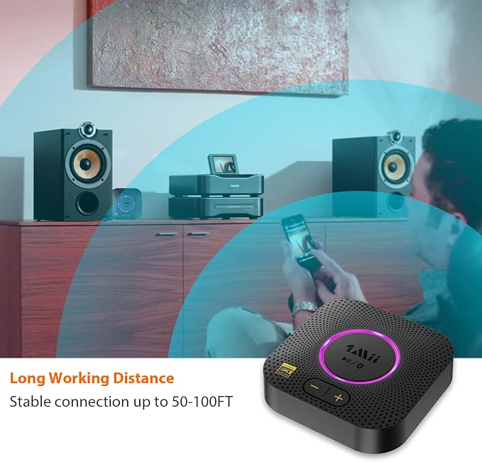 1Mii B06S+ LDAC Bluetooth 5.2 Receiver - Image 5