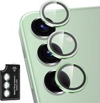 for Samsung Galaxy S25 Camera Lens Protector, Individual Metal Ring Tempered by Btscase